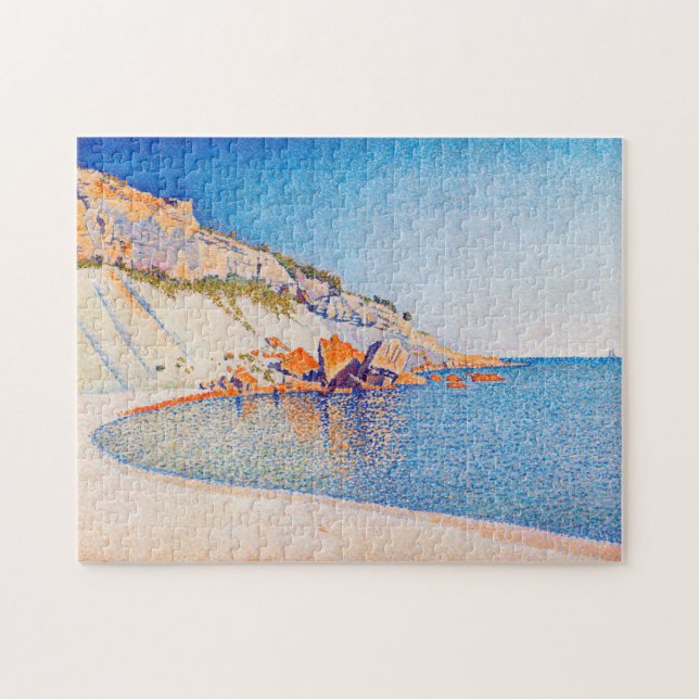 Cassis, Cap Lombard, Opus 196, Signac Jigsaw Puzzle (Horizontal)