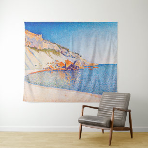 Cassis, Cap Lombard, Opus 196, Signac Tapestry