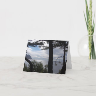 Cassis & Les Calanques, France Holiday Card