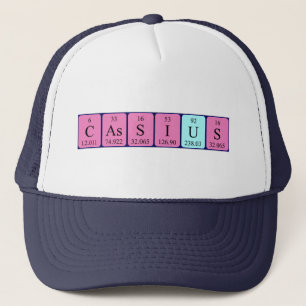 Cassius periodic table name hat