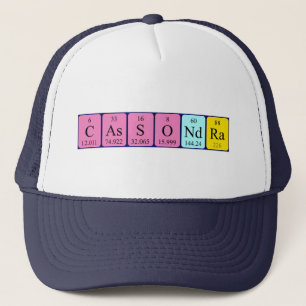 Cassondra periodic table name hat