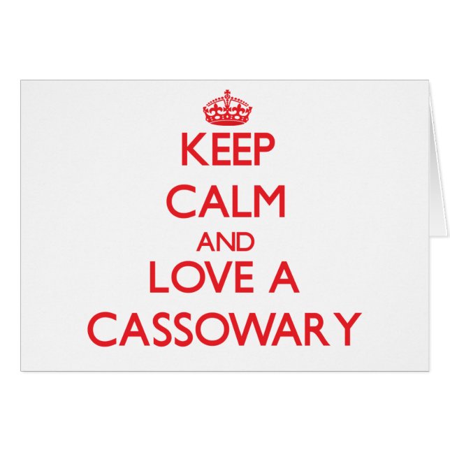 Cassowary (Front Horizontal)