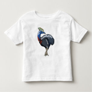 Cassowary Australian Bird Toddler T-Shirt