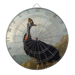Cassowary (Australian Bird) (Wild Animal Art) Dartboard