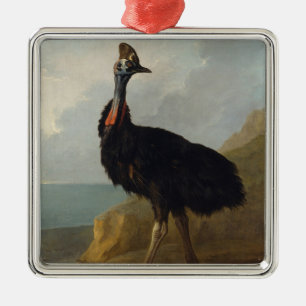 Cassowary (Australian Bird) (Wild Animal Art) Metal Ornament