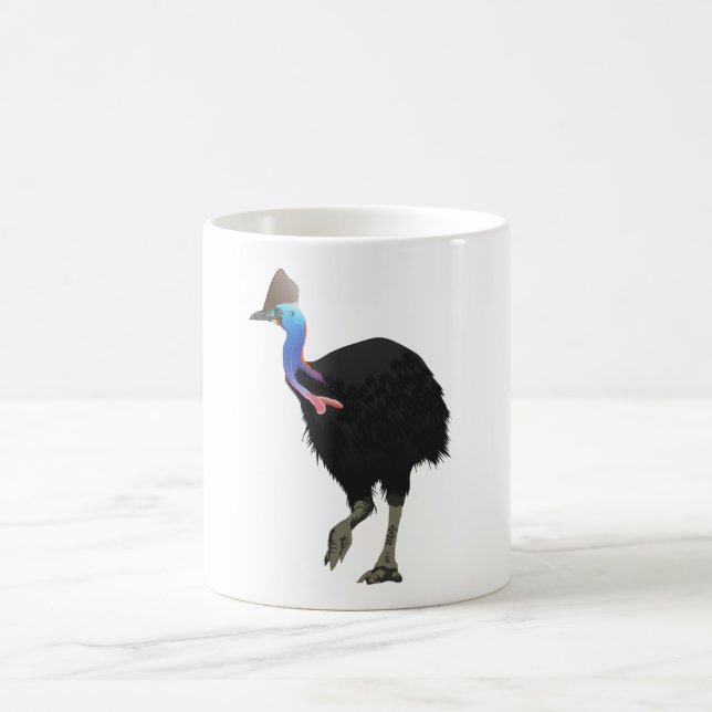 Cassowary Bird Coffee Mug (Center)