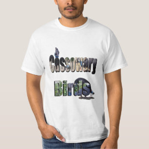 Cassowary Bird Picture Logo, T-Shirt