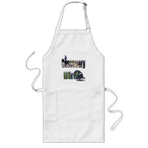 Cassowary Birds Picture Logo,  Long Apron