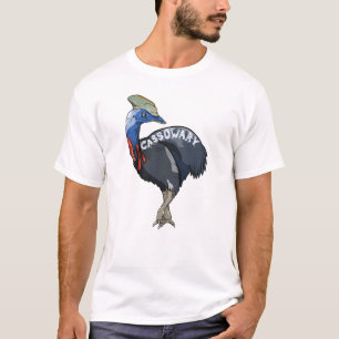 cassowary coloured woth text T-Shirt