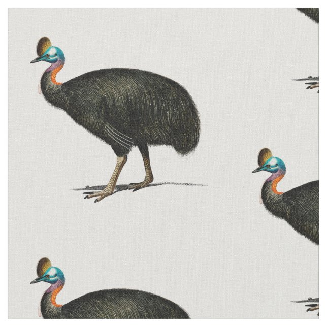 Cassowary Fabric (Close Up)