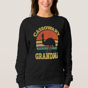 Cassowary Grandma Cute Cassowary Family Party   Sweatshirt