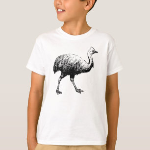 Cassowary Illustration T-Shirt