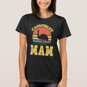 Cassowary Mam Cute Cassowary Party Irish Mum T-Shirt