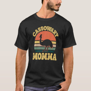 Cassowary Momma Cute Cassowary Family Party   T-Shirt