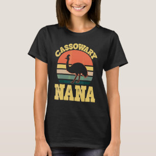 Cassowary Nana Cute Cassowary Family Party T-Shirt
