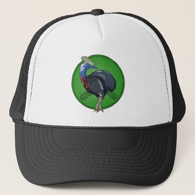 Cassowary Trucker Hat (Front)