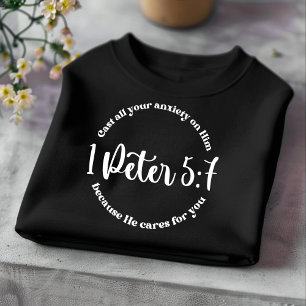 Cast All Your Anxiety for Men and Women Christian T-Shirt