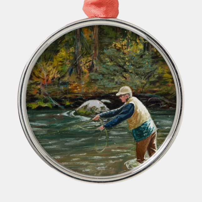 Cast Away Metal Ornament (Front)