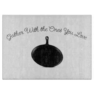 Cast Iron Skillet Collection  Cutting Board
