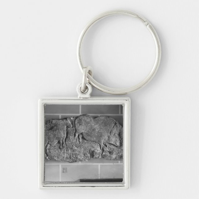 Cast of a frieze of animals from Le Roc de Sers Key Ring (Front)