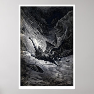 Cast Out A2 A3 A4 Matte Art Print. 18th Century Poster