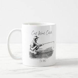 Cast. Wait. Catch Coffee Mug