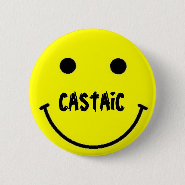 CASTAIC 6 CM ROUND BADGE (Front)