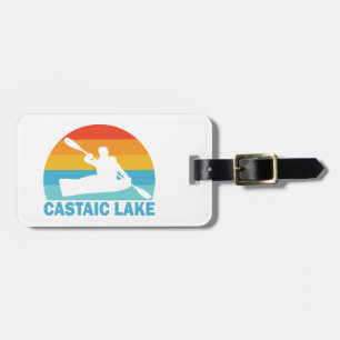 Castaic Lake California Kayak Luggage Tag