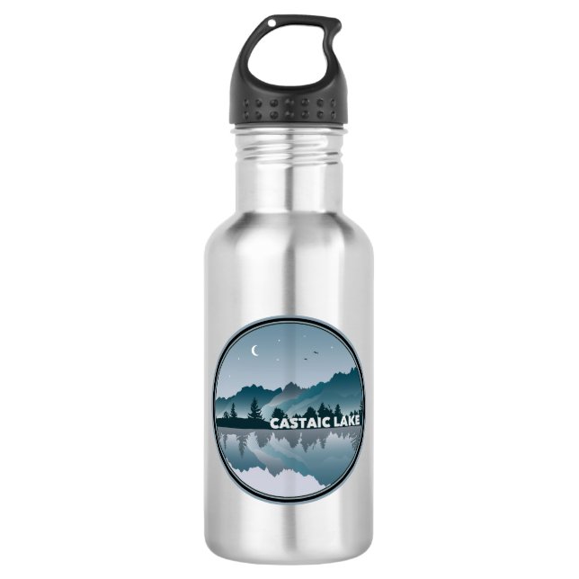 Castaic Lake California Reflection 532 Ml Water Bottle (Front)