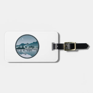 Castaic Lake California Reflection Luggage Tag