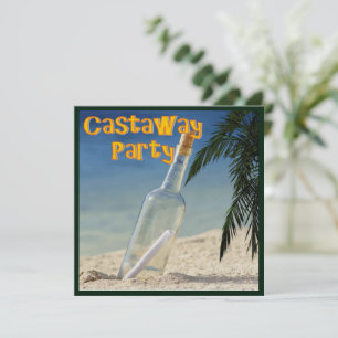 Castaway Party 1 Invitation