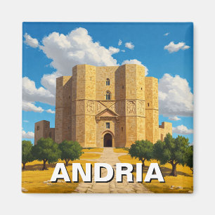 Castel del Monte Andria Italy Travel Magnet