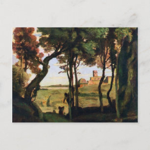 Castel Gandolfo By Corot Jean-Baptiste-Camille (Be Postcard