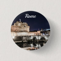 Castel Sant Angelo at night in Rome