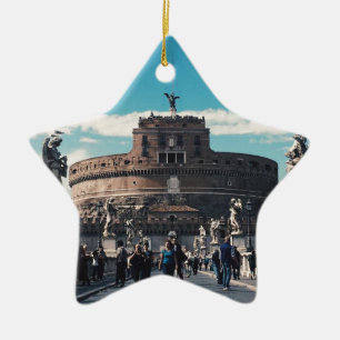 Castel Sant'Angelo Ceramic Ornament