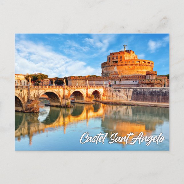 Castel Sant'Angelo, Rome, Italy Postcard (Front)
