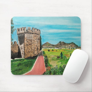 Castell de Benisanó Painting by Alfred Fox Mouse Pad