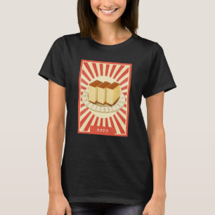 Castella Japanese Food Otaku Retro Japanese Style T-Shirt