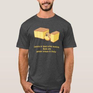 Castella & Spot-billed duckling (4D) T-Shirt