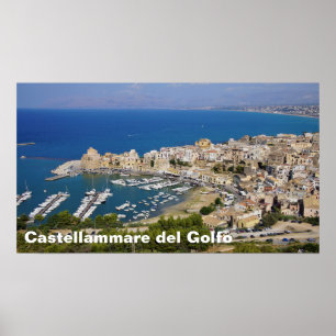 Castellammare del Golfo, Sicily Italy Poster