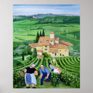 Castellina-in-Chianti Poster