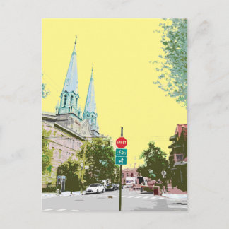 castelnau street /rue de castelnau postcard