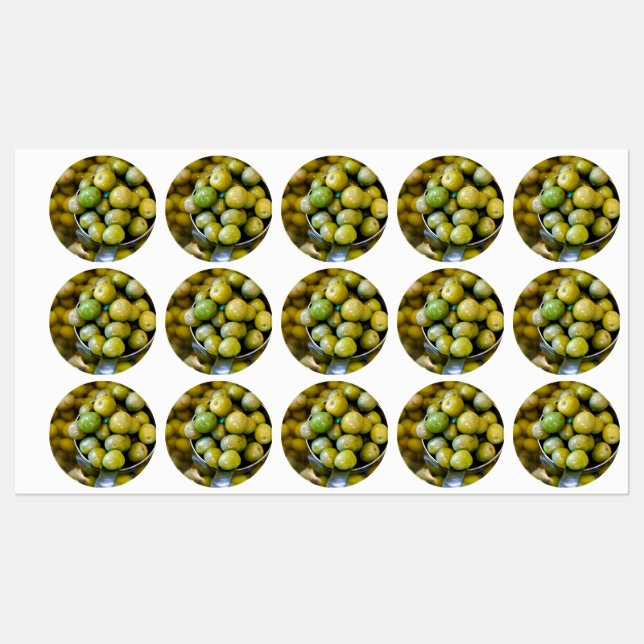 Castelvetrano Sweet Green Olives (Sheet)