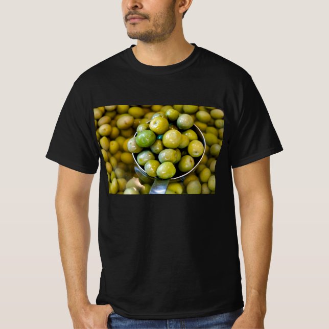 Castelvetrano Sweet Green Olives T-Shirt (Front)