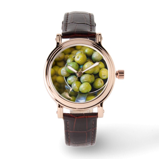 Castelvetrano Sweet Green Olives Watch (Front)