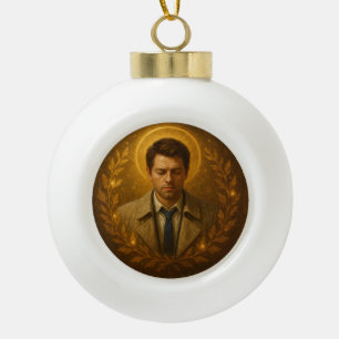 Castiel Angelic Christmas Ornament – Supernatural