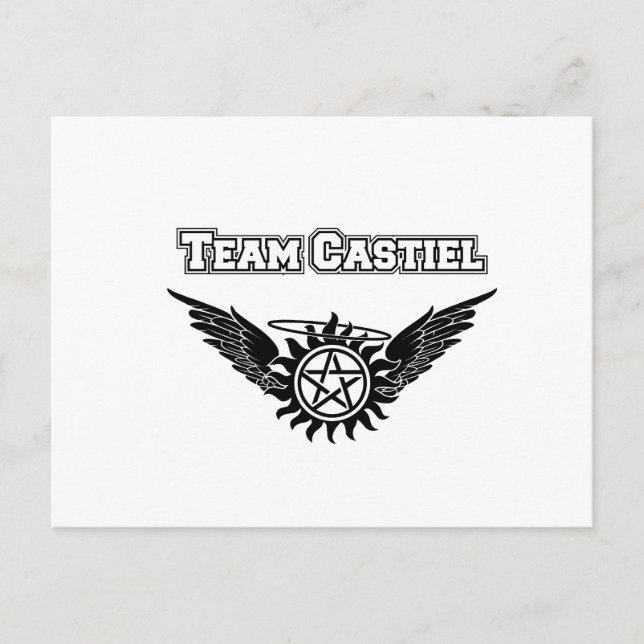 Castiel Postcard (Front)