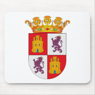 Castilla Y Leon Coat of Arms Mousepad