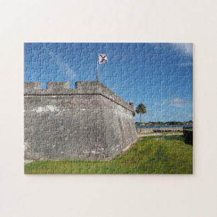 Castillo de San Marcos fort in St. Augustine Jigsaw Puzzle