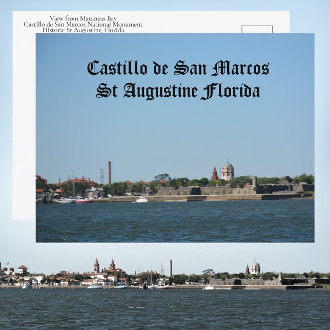 Castillo de San Marcos Historic St Augustine FL Postcard (Creator Uploaded)